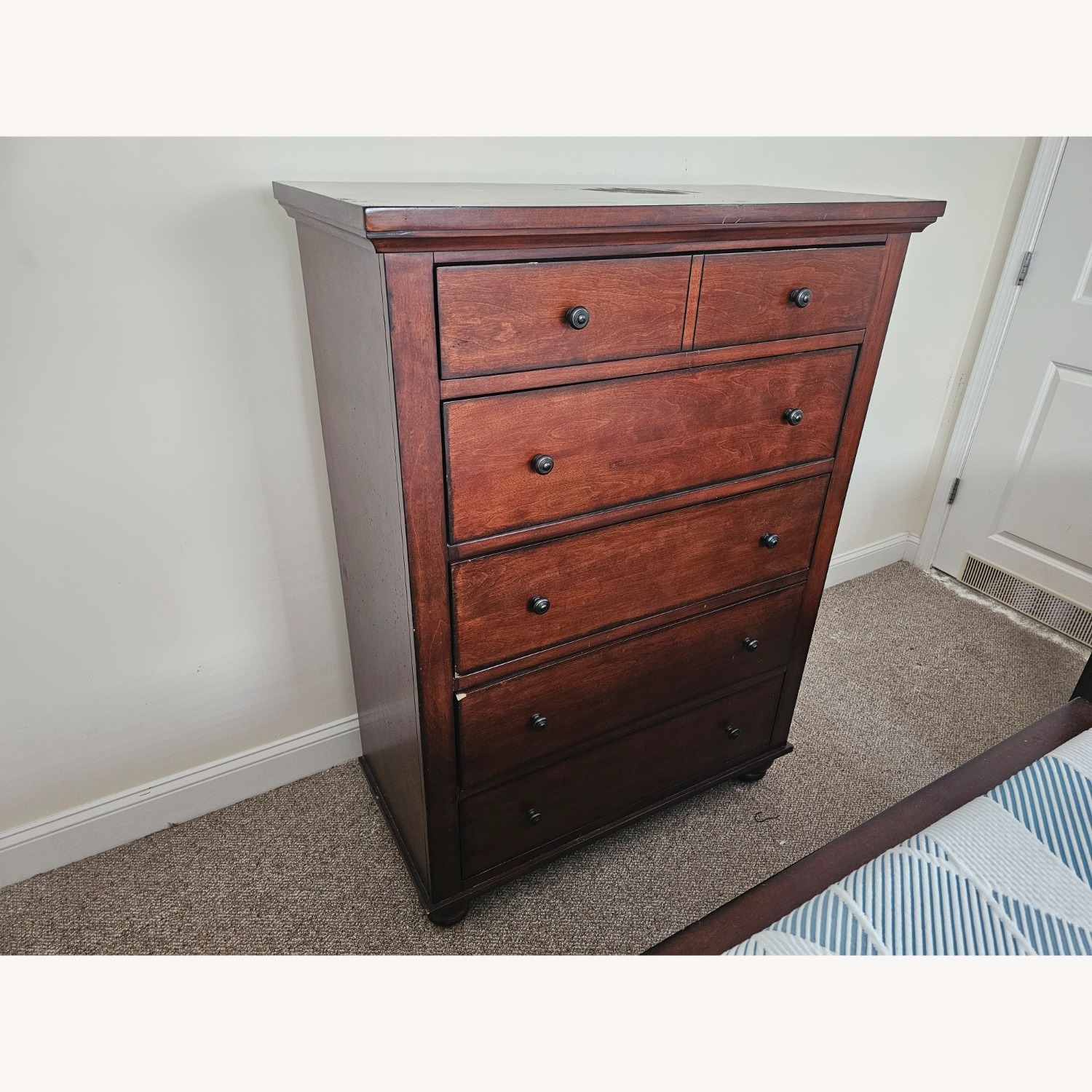 Aspen Home Cambridge Dark Brown Wood Chest - image-2