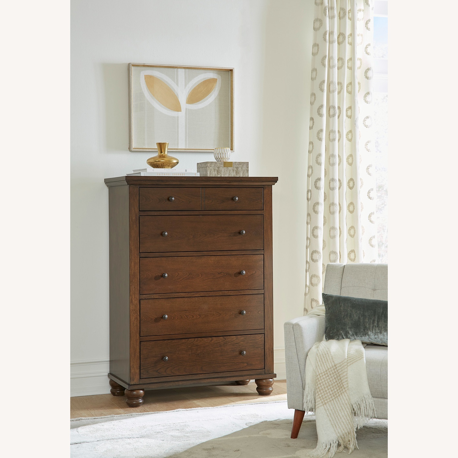 Aspen Home Cambridge Dark Brown Wood Chest - image-6
