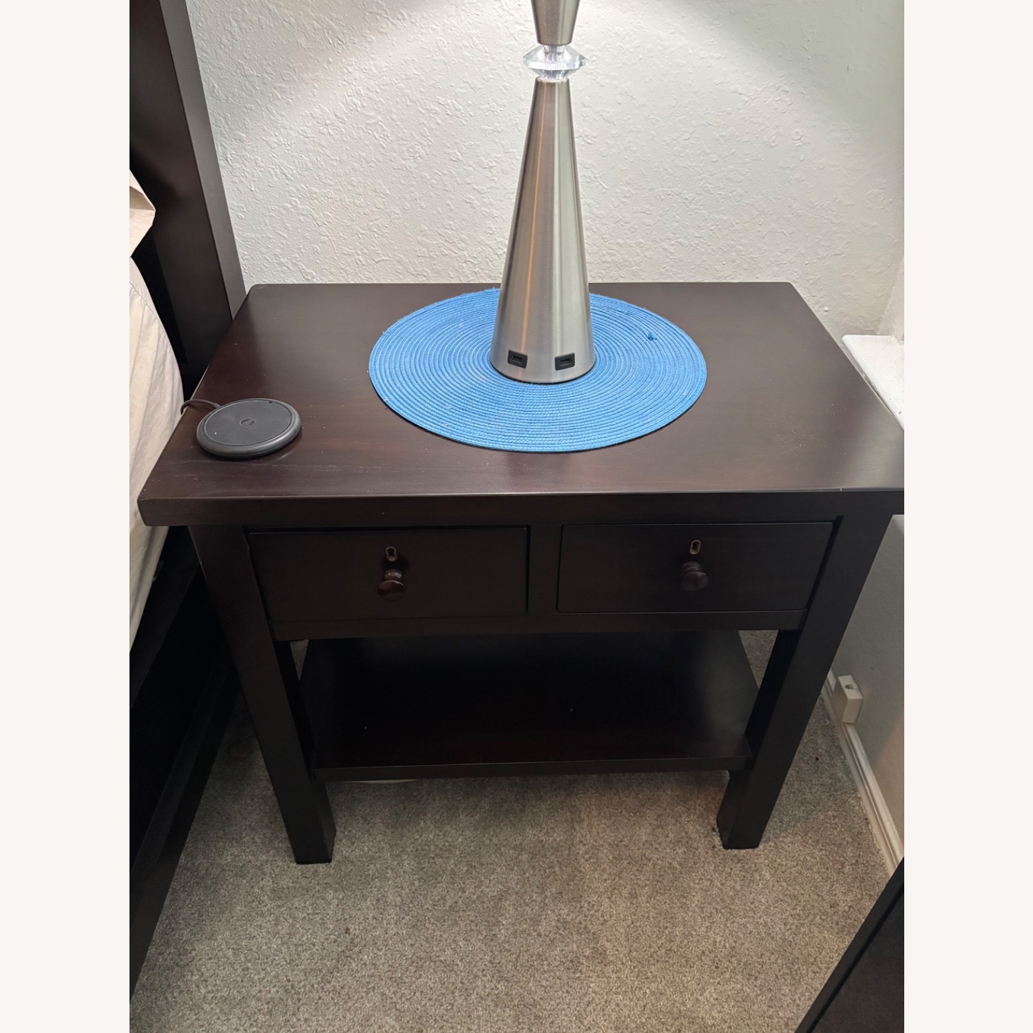 Pottery Barn Set of 2 Nightstands  - image-2