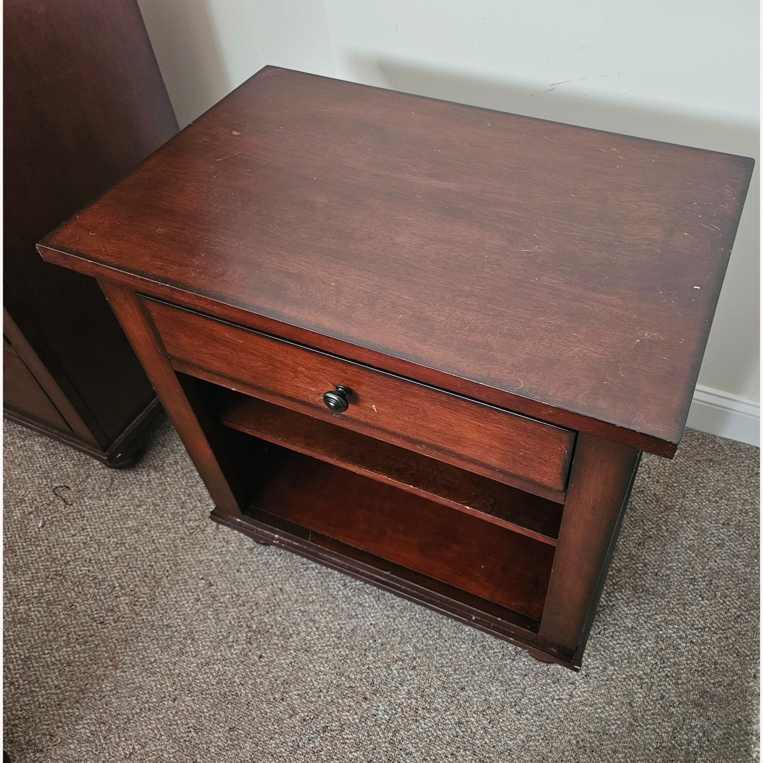 Aspen Home Cambridge Dark Brown Wood Nightstand - image-2