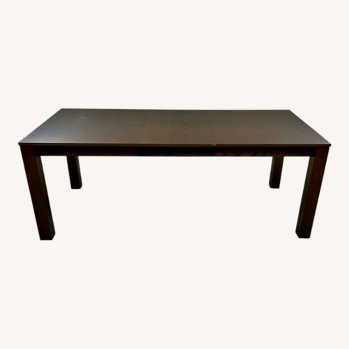 Used Burrow Harvest Extendable Dining Table for sale on AptDeco