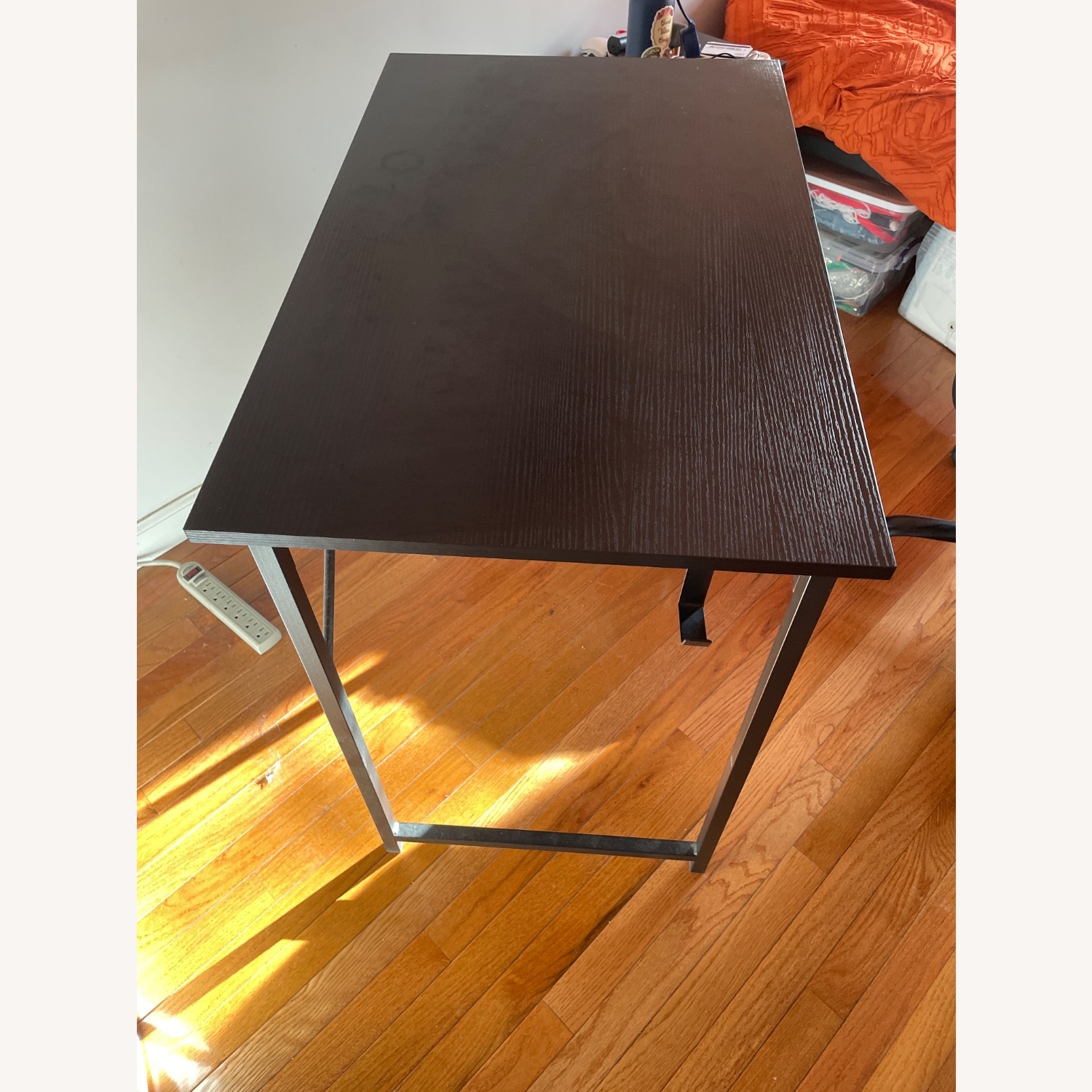 Amazon Black Wood Desk - image-3