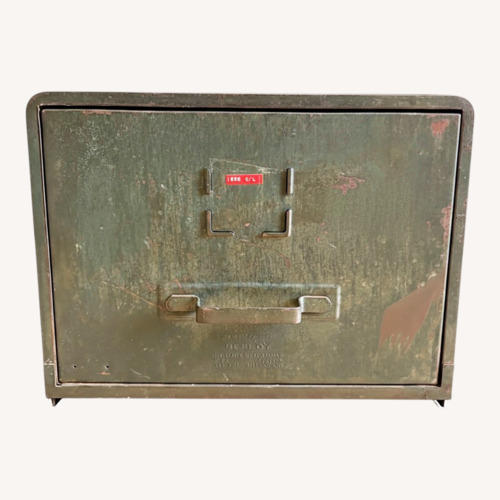 Used Vintage Metal File Drawer for sale on AptDeco