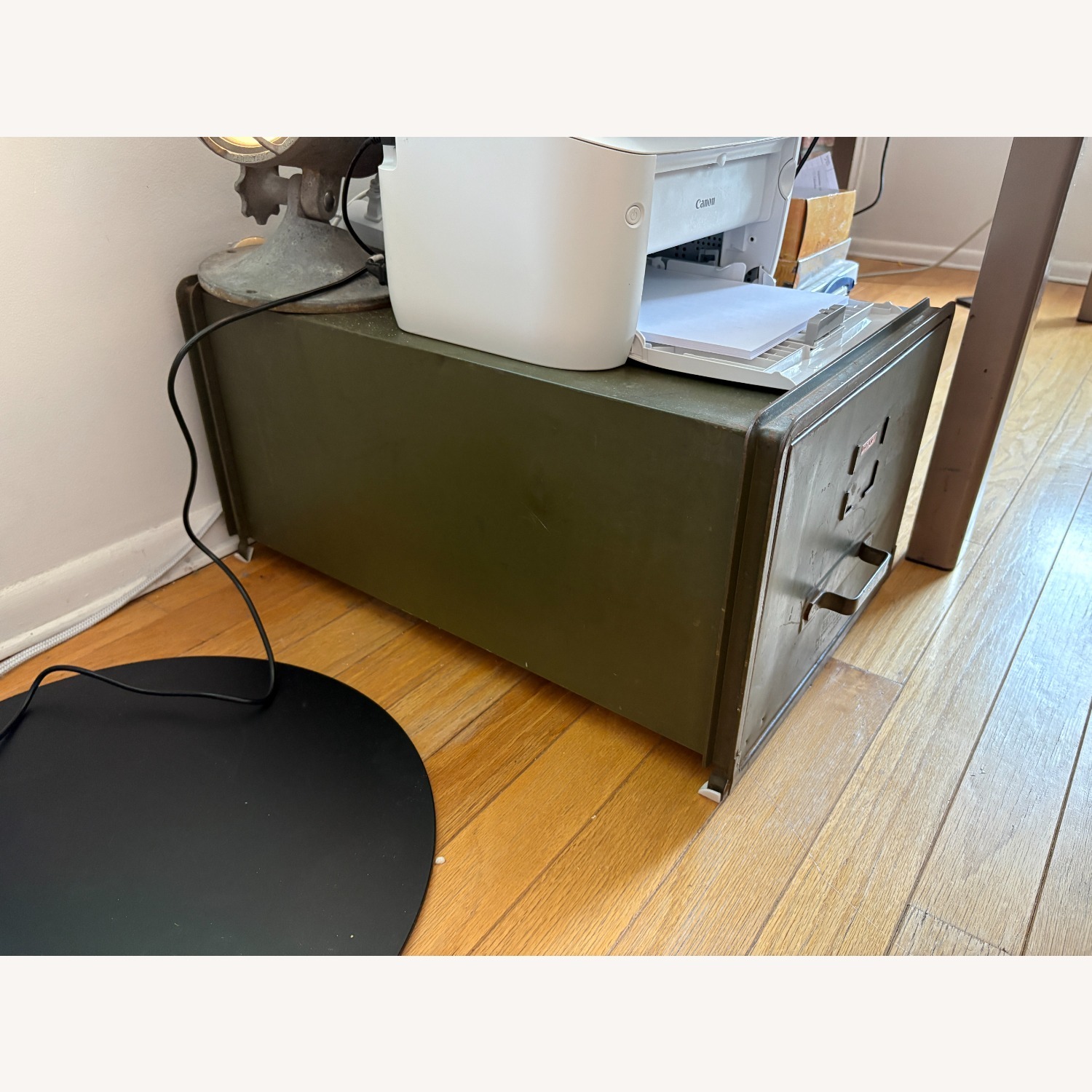 Vintage Metal File Drawer - image-3