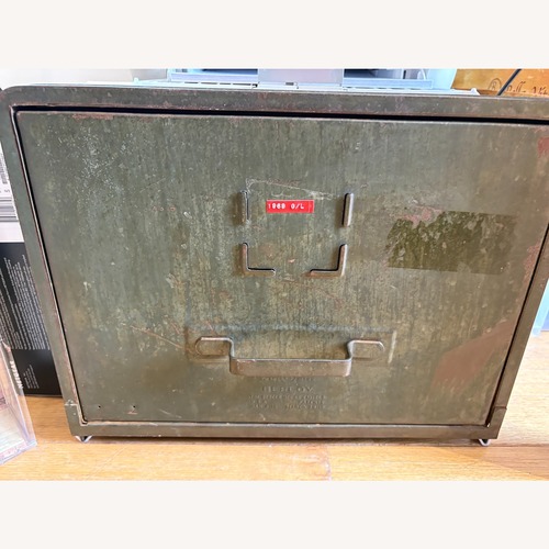 Used Vintage Metal File Drawer for sale on AptDeco