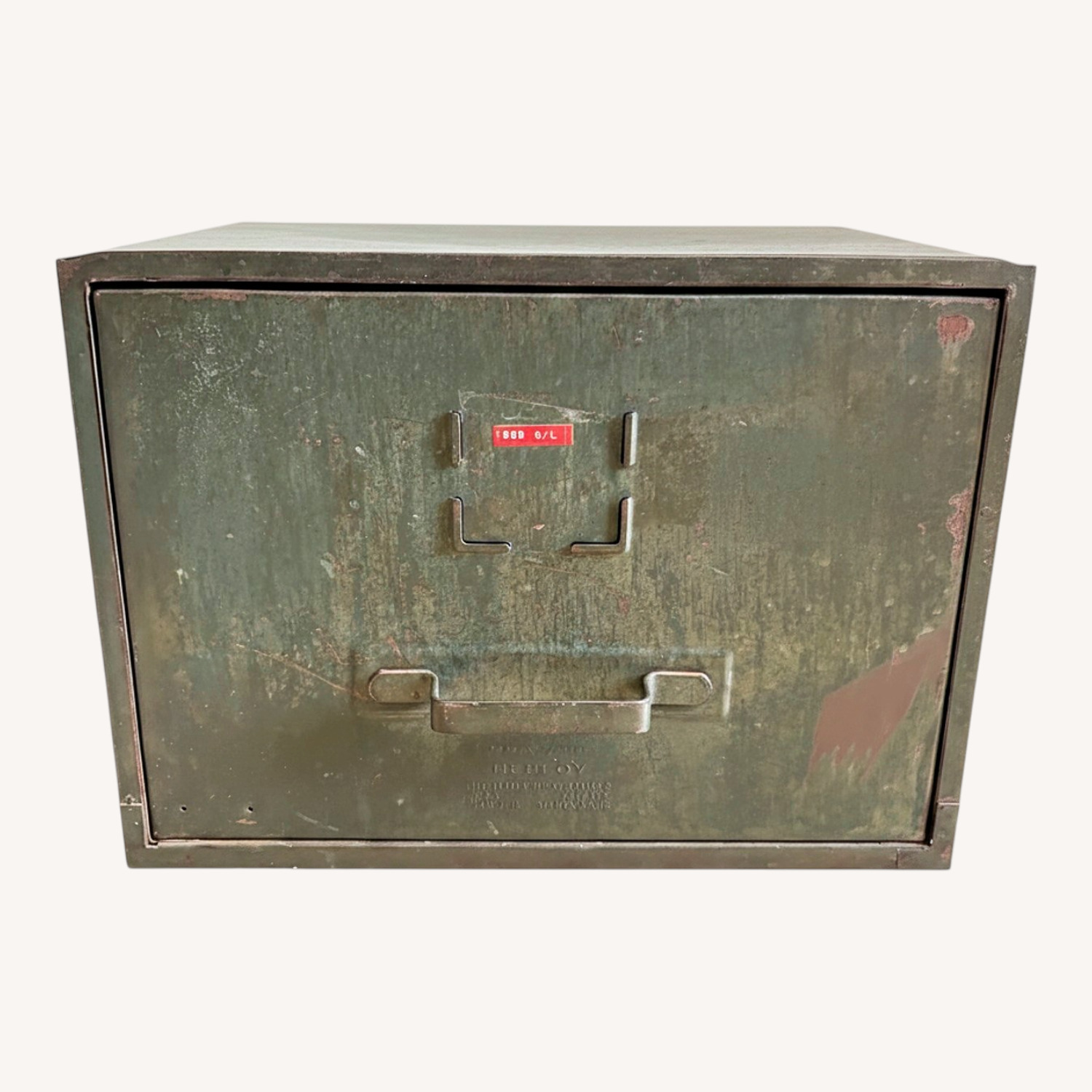 Vintage Metal File Drawer - image-4