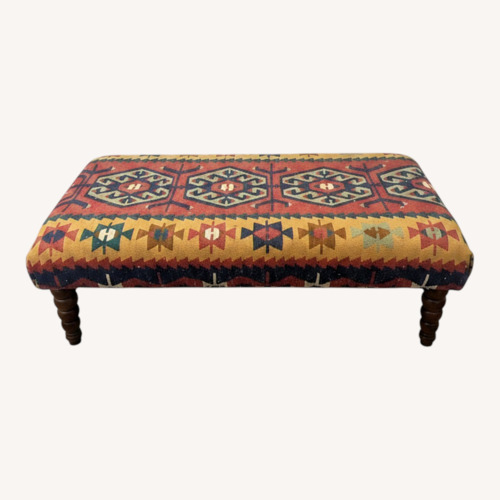 Used Vintage/Antique Fabric Loveseat for sale on AptDeco