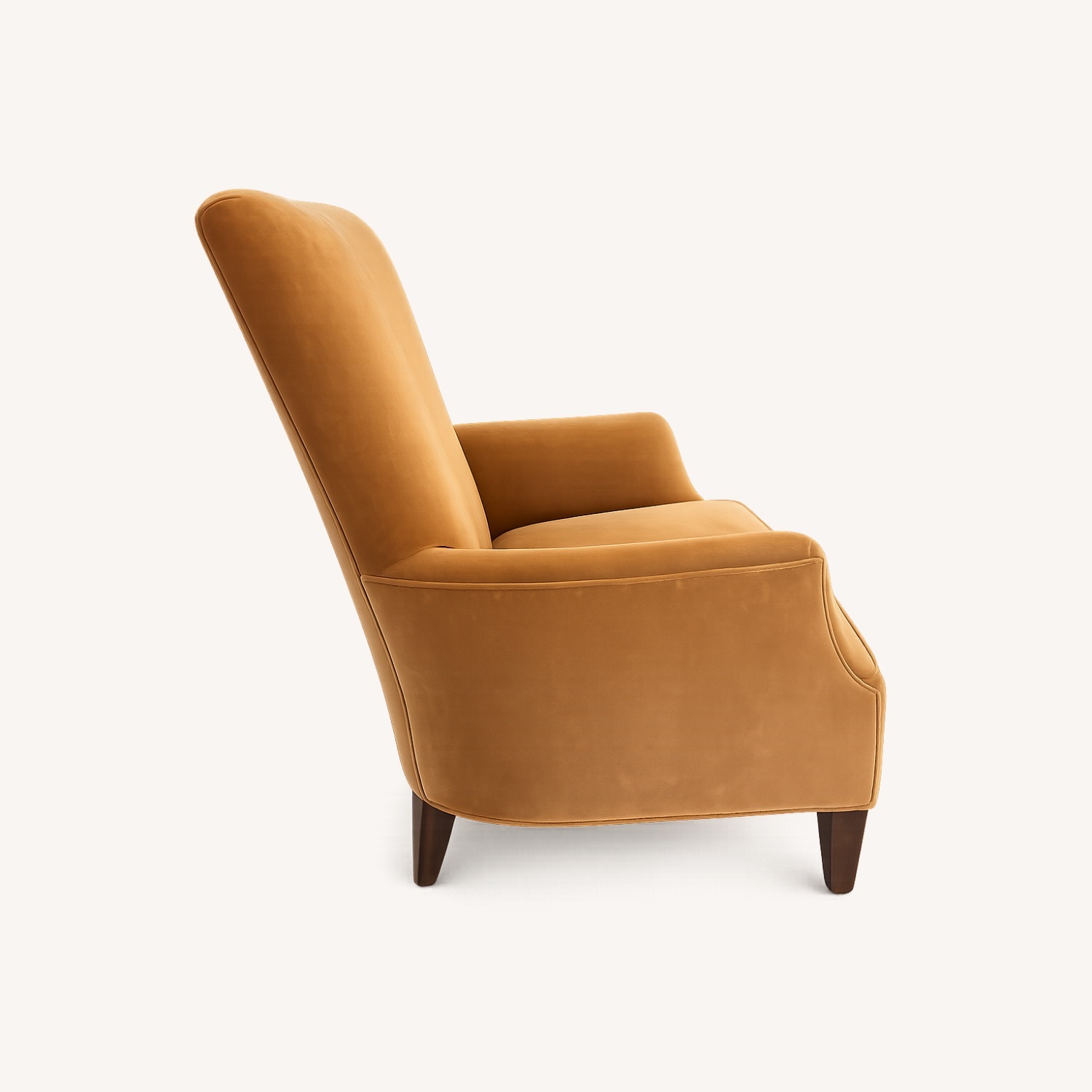 Arhaus Camden Orange Fabric Accent Chairs - image-2