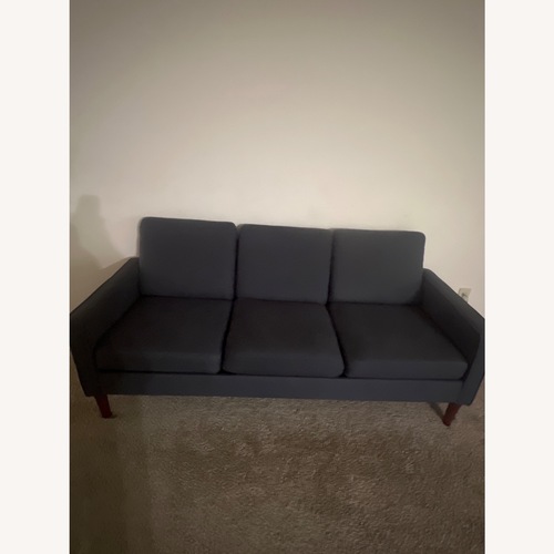 Used Dark Gray Fabric 3+ Seater Sofa for sale on AptDeco
