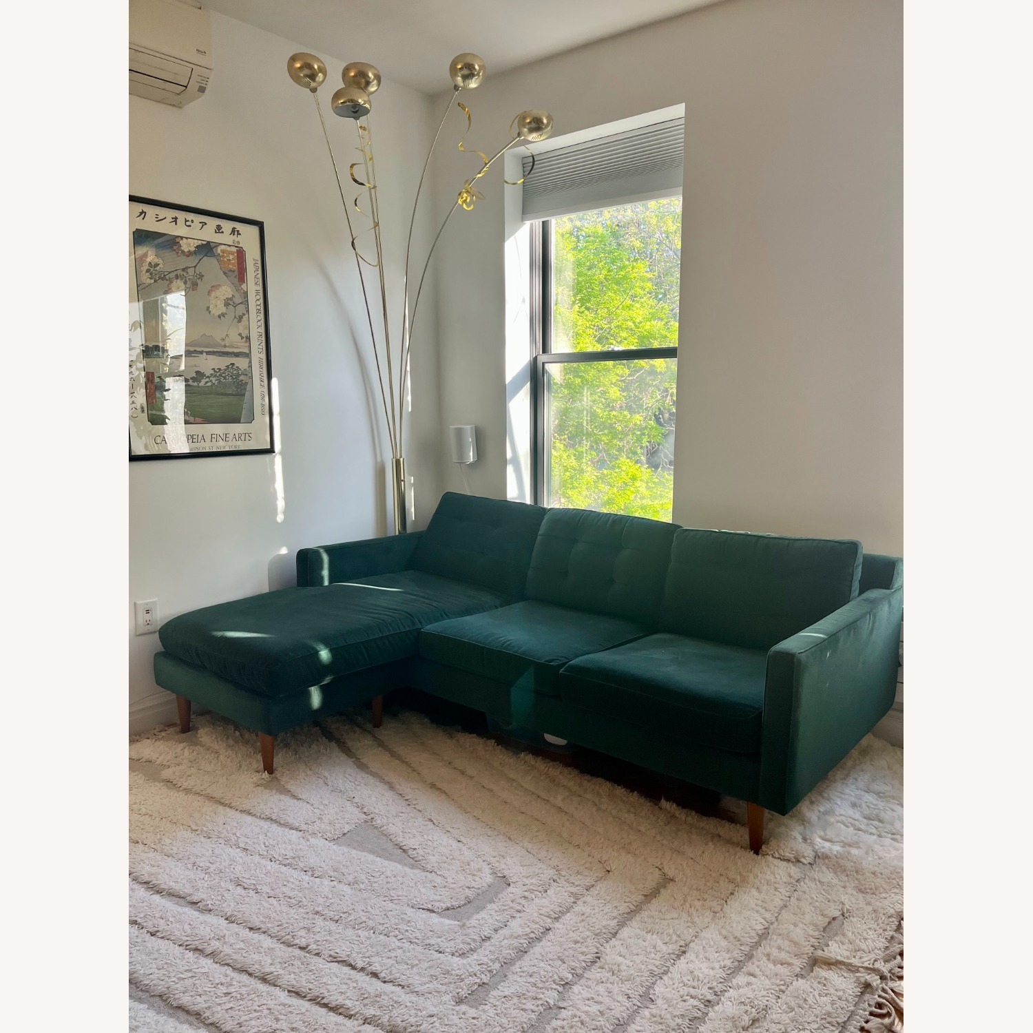 West Elm Drake 2-Piece Reversible Sectional - image-2