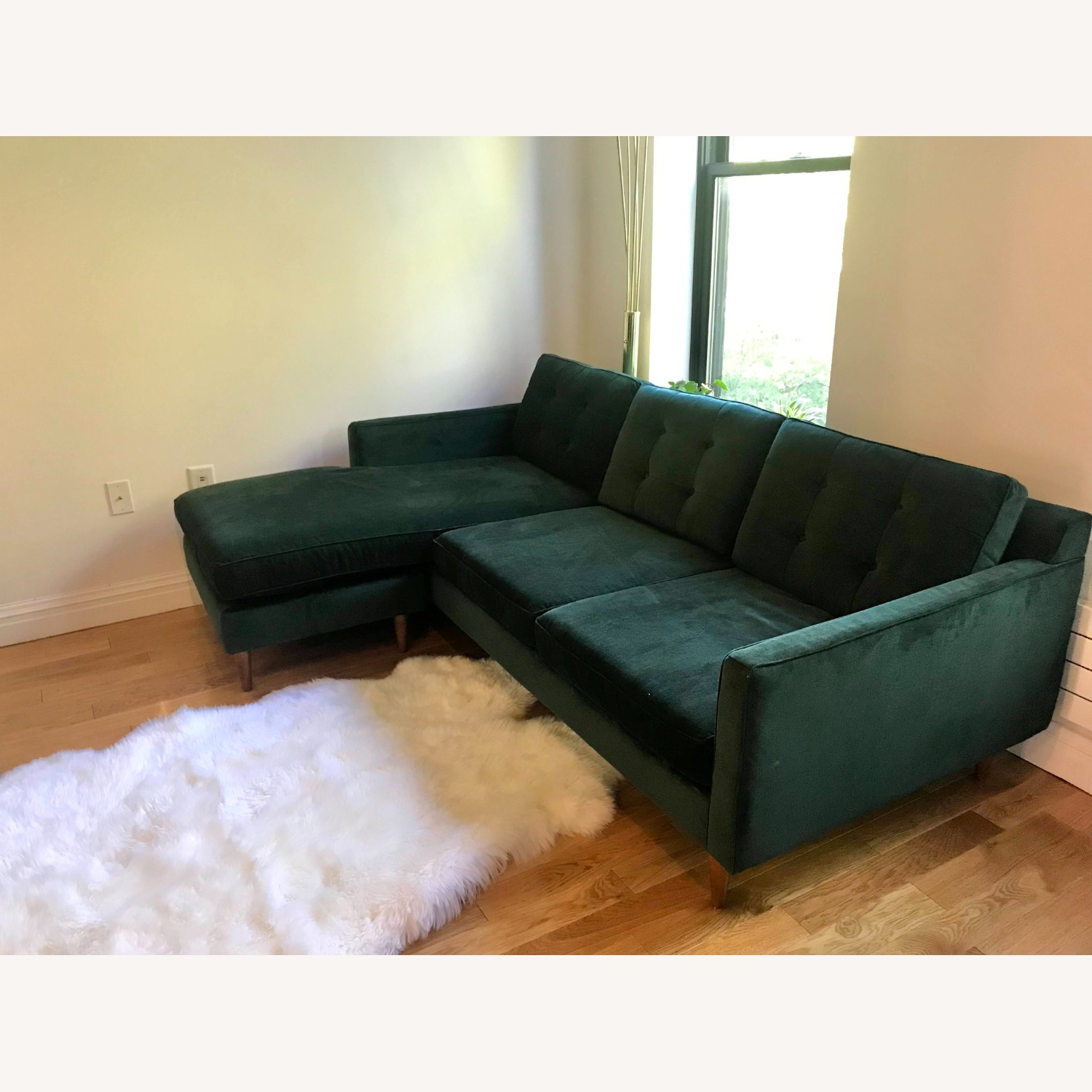 West Elm Drake 2-Piece Reversible Sectional - image-3