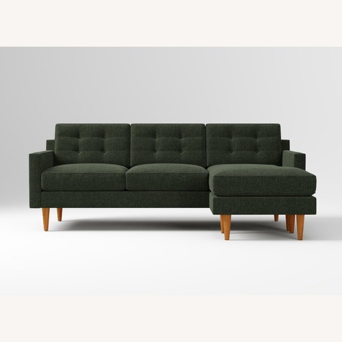 Used West Elm Drake 2-Piece Reversible Sectional for sale on AptDeco