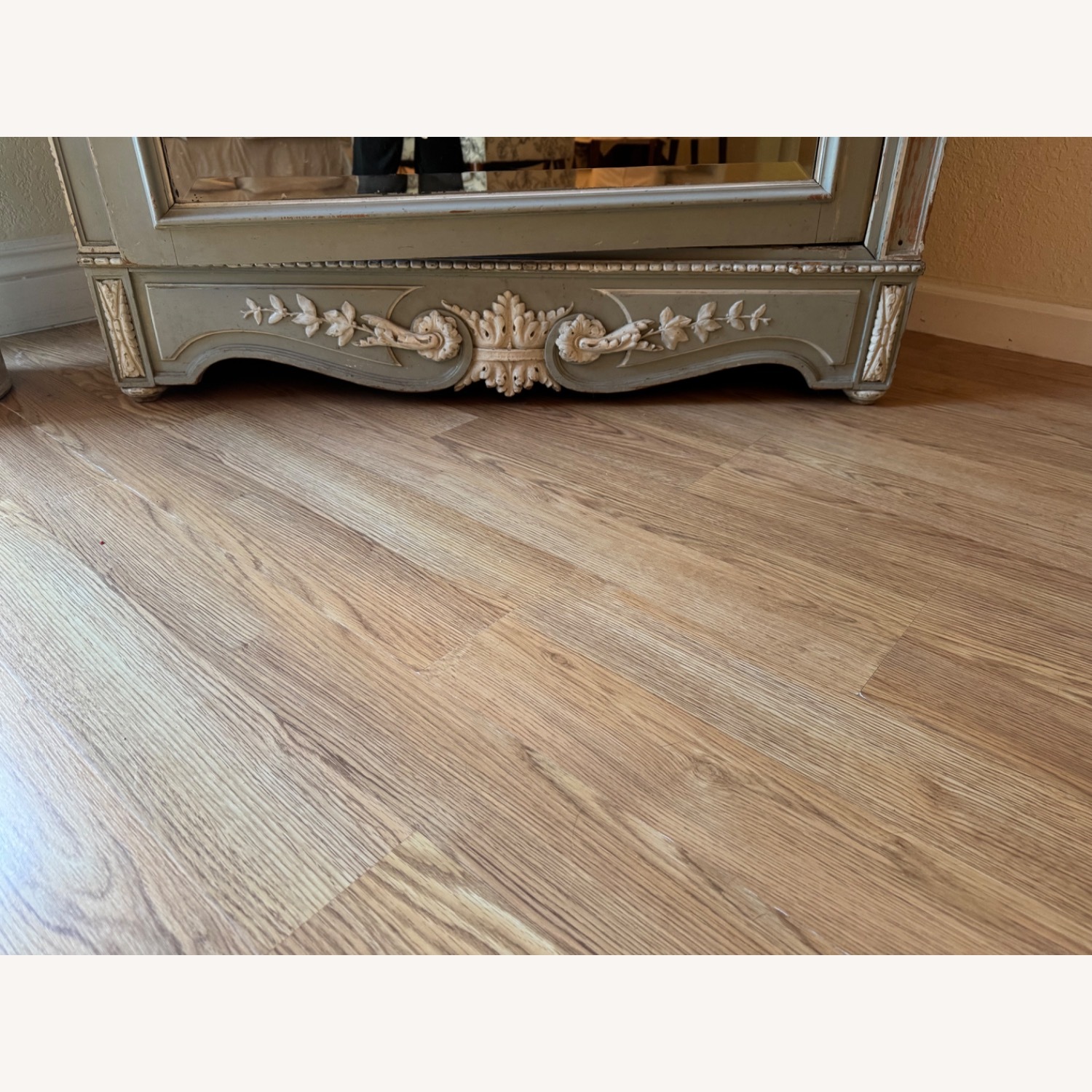 Vintage French Mirrored Armoire - image-4