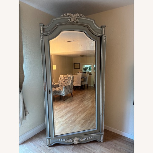Used Vintage French Mirrored Armoire for sale on AptDeco