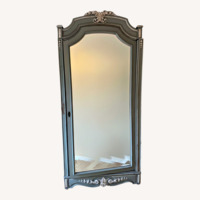 Vintage French Mirrored Armoire