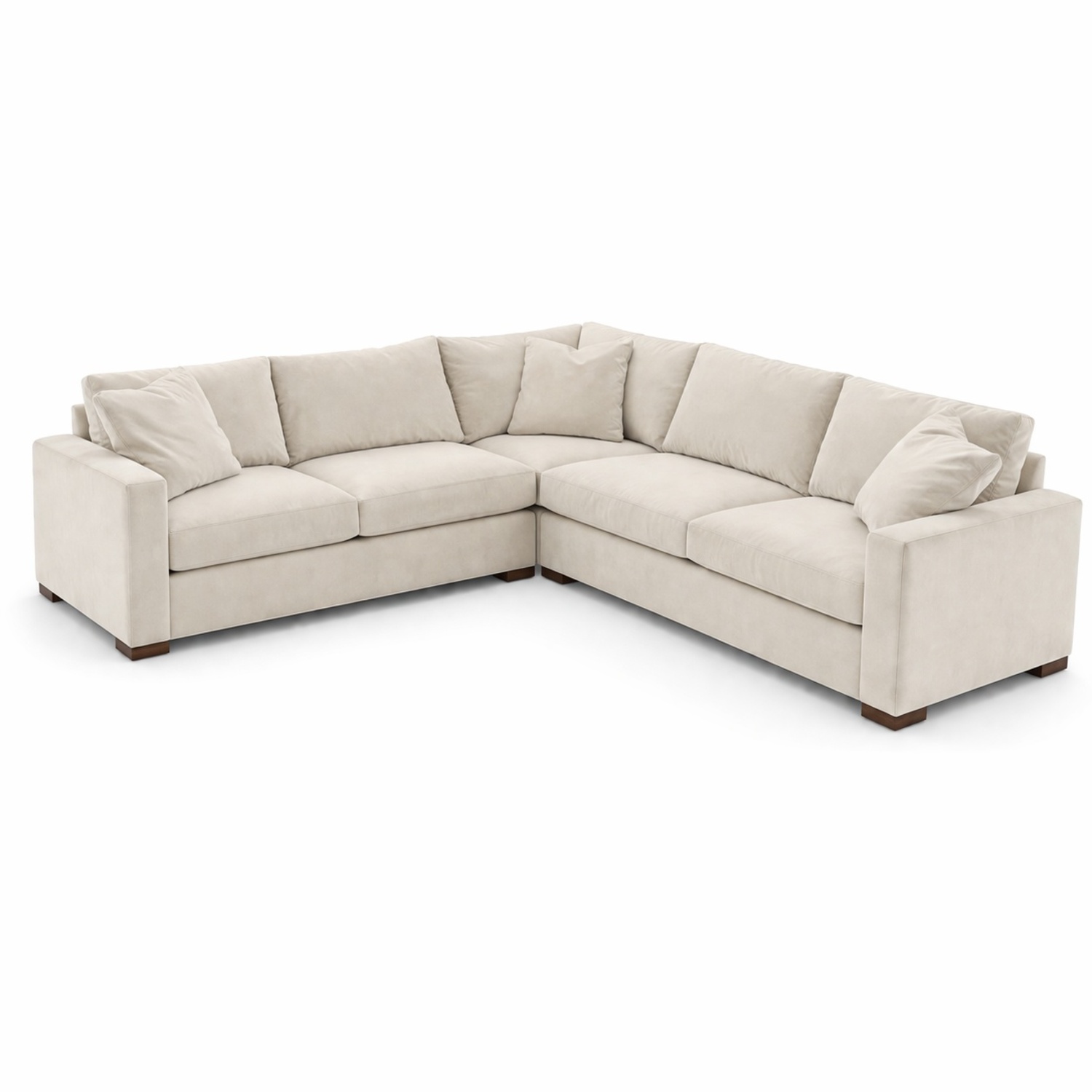Room & Board Metro Velvet 3+ Piece Sectional - image-9