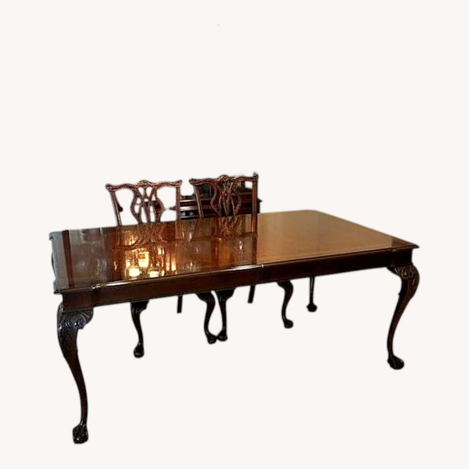 Century Dining Table and 6 Chairs - image-0