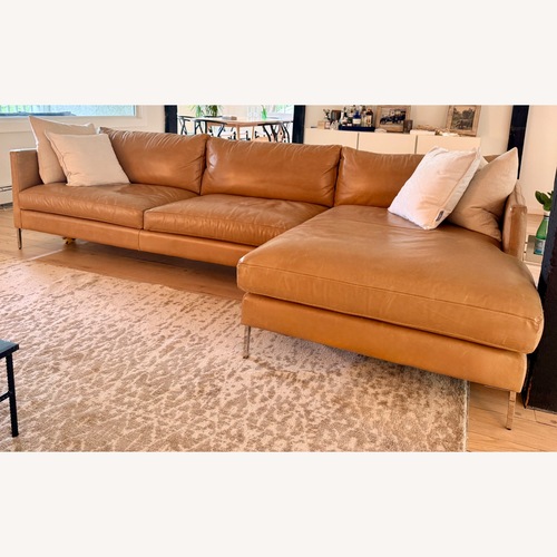 Used ABC Carpet and Home Natural 2 Piece Sectional for sale on AptDeco