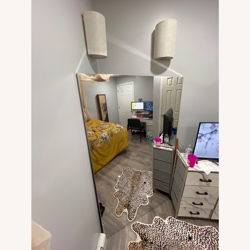 Used Shatterproof Full-Length Mirror with Wheel for sale on AptDeco