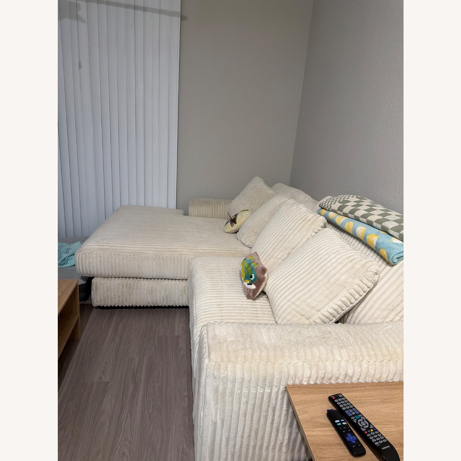 Ashley Furniture Natural 2 Piece Sectional - image-3