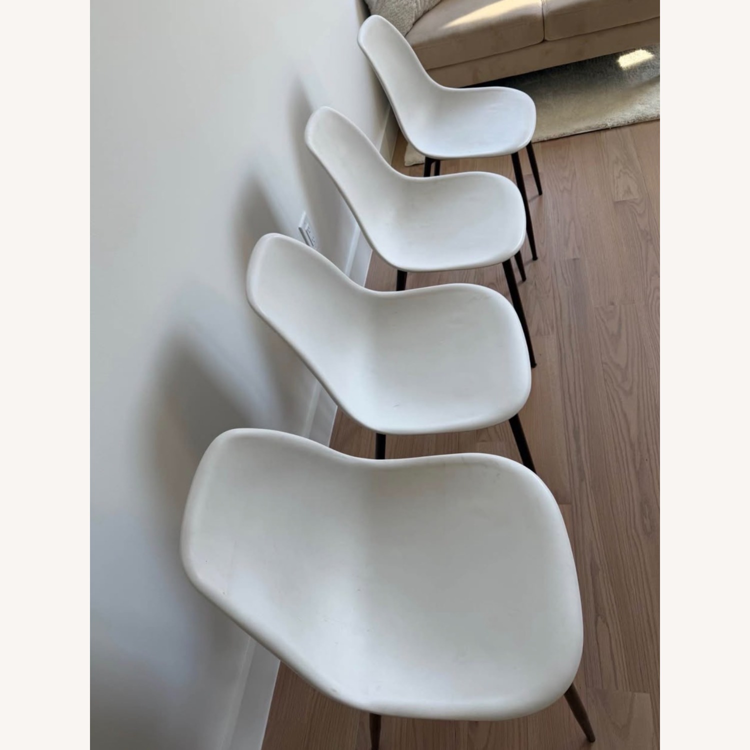 Target Modern White Chair - image-2