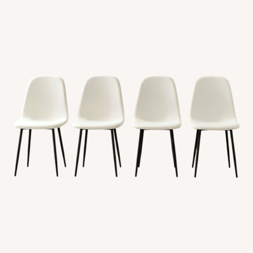Used Target Modern White Chair for sale on AptDeco