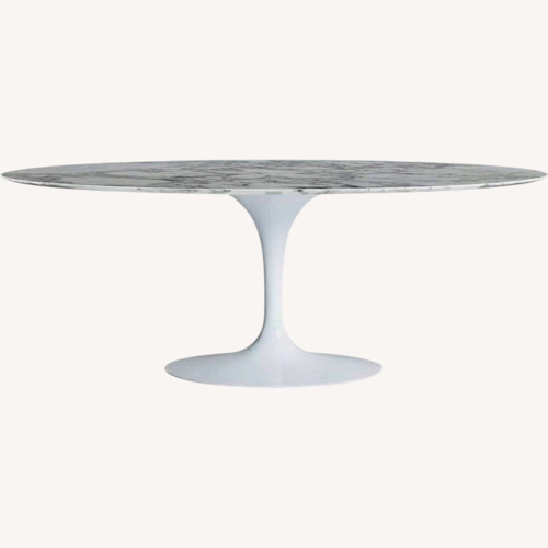 Used Eero Saarinen White Marble Dining Table for sale on AptDeco