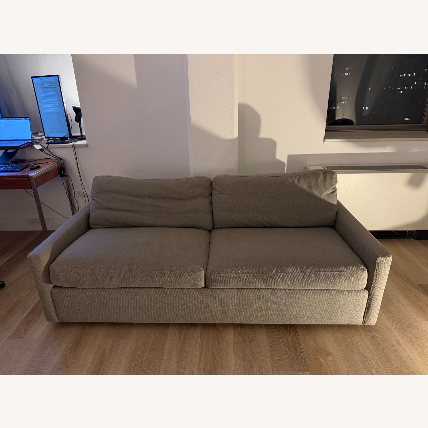 Room & Board Easton Gray 81 Sleeper Sofa - image-1