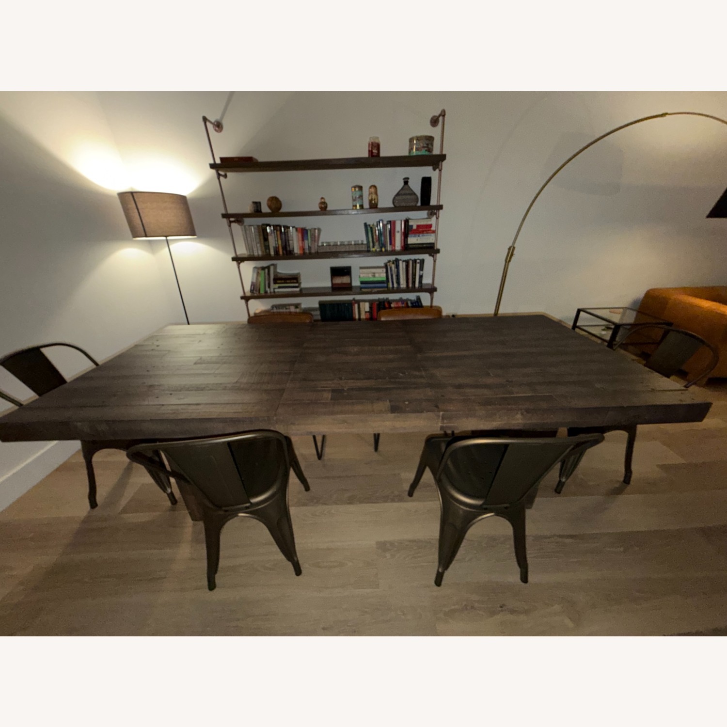 West Elm Emerson Dark Gray Wood Dining Table - image-3