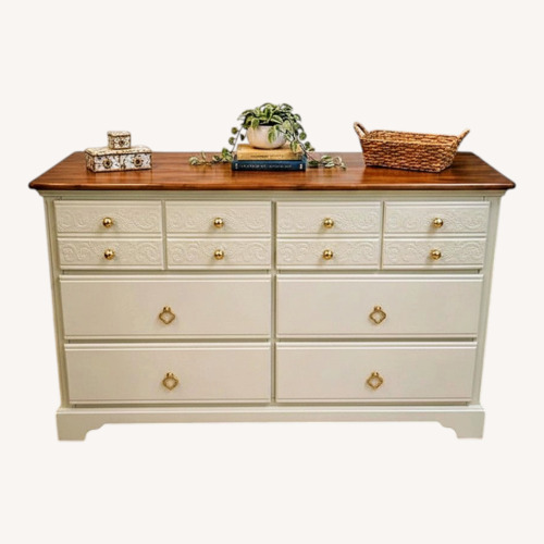 Used Light Green 6 Drawer Dresser  for sale on AptDeco