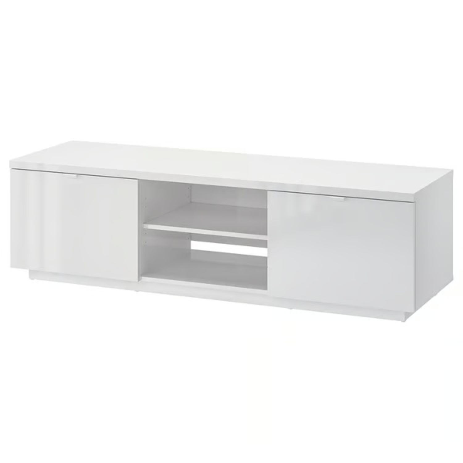 IKEA BYÅS White Wood Media Storage - image-6