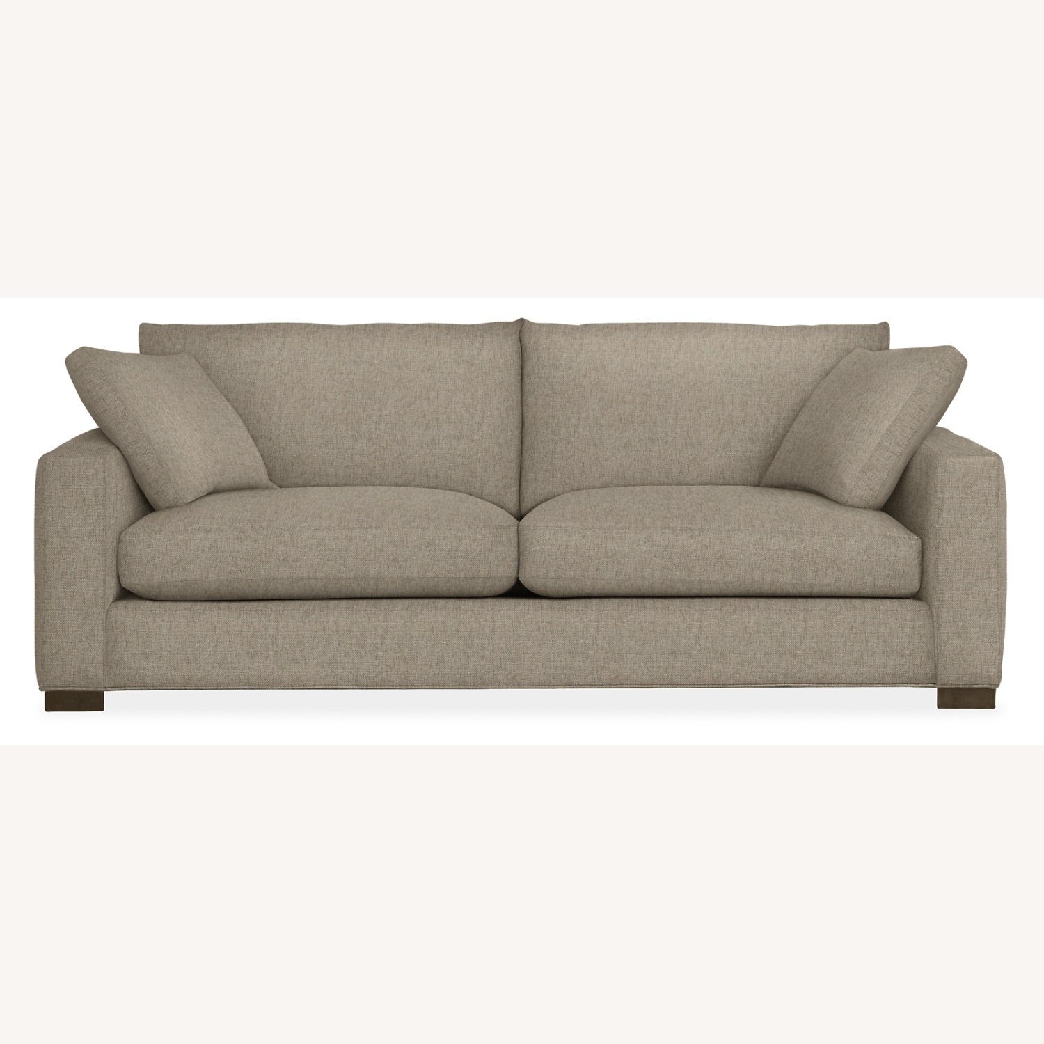 Metro 88" Two-Cushion Sofa in Tatum Fabric - image-4