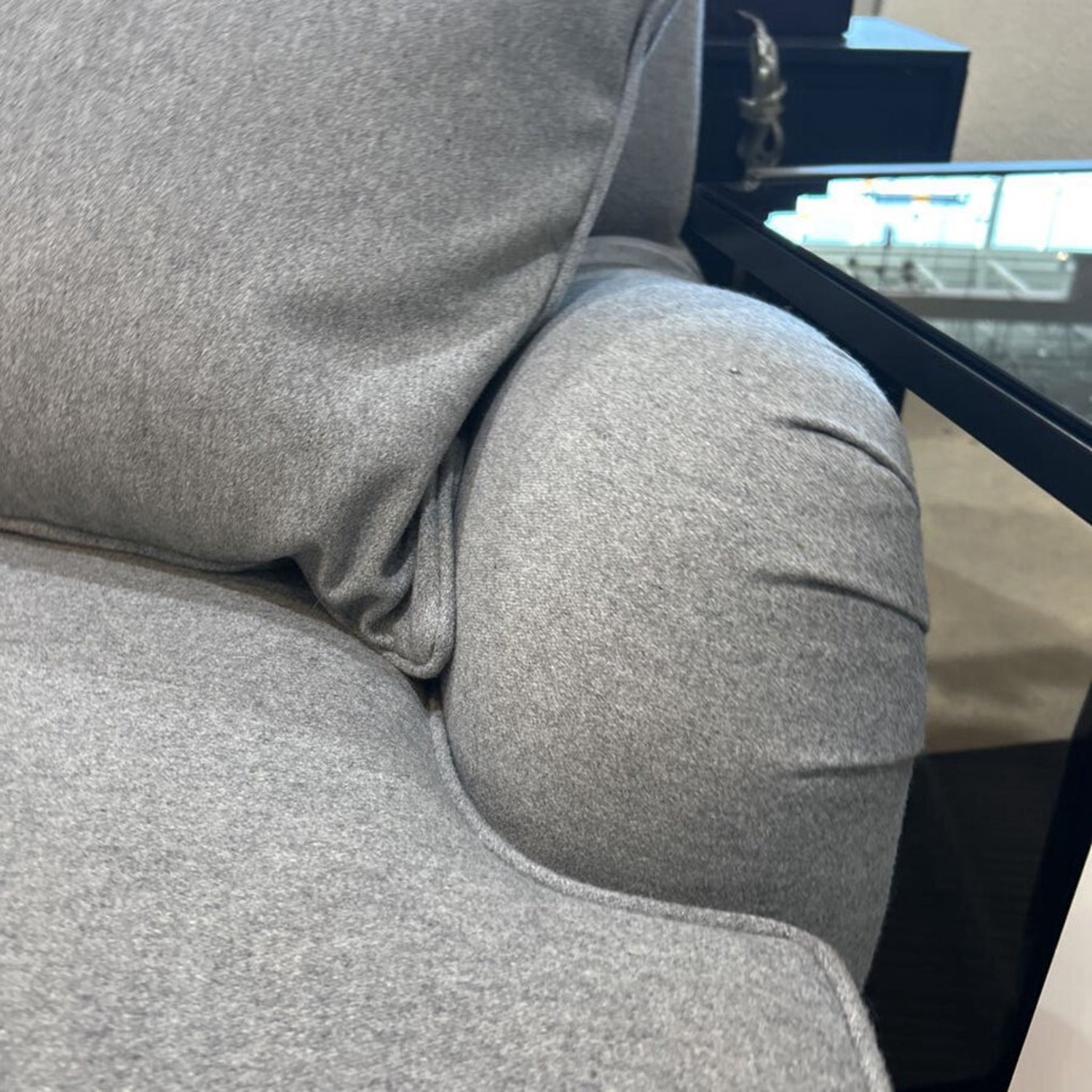 Ethan Allen Oxford English Arm Sofa - image-5