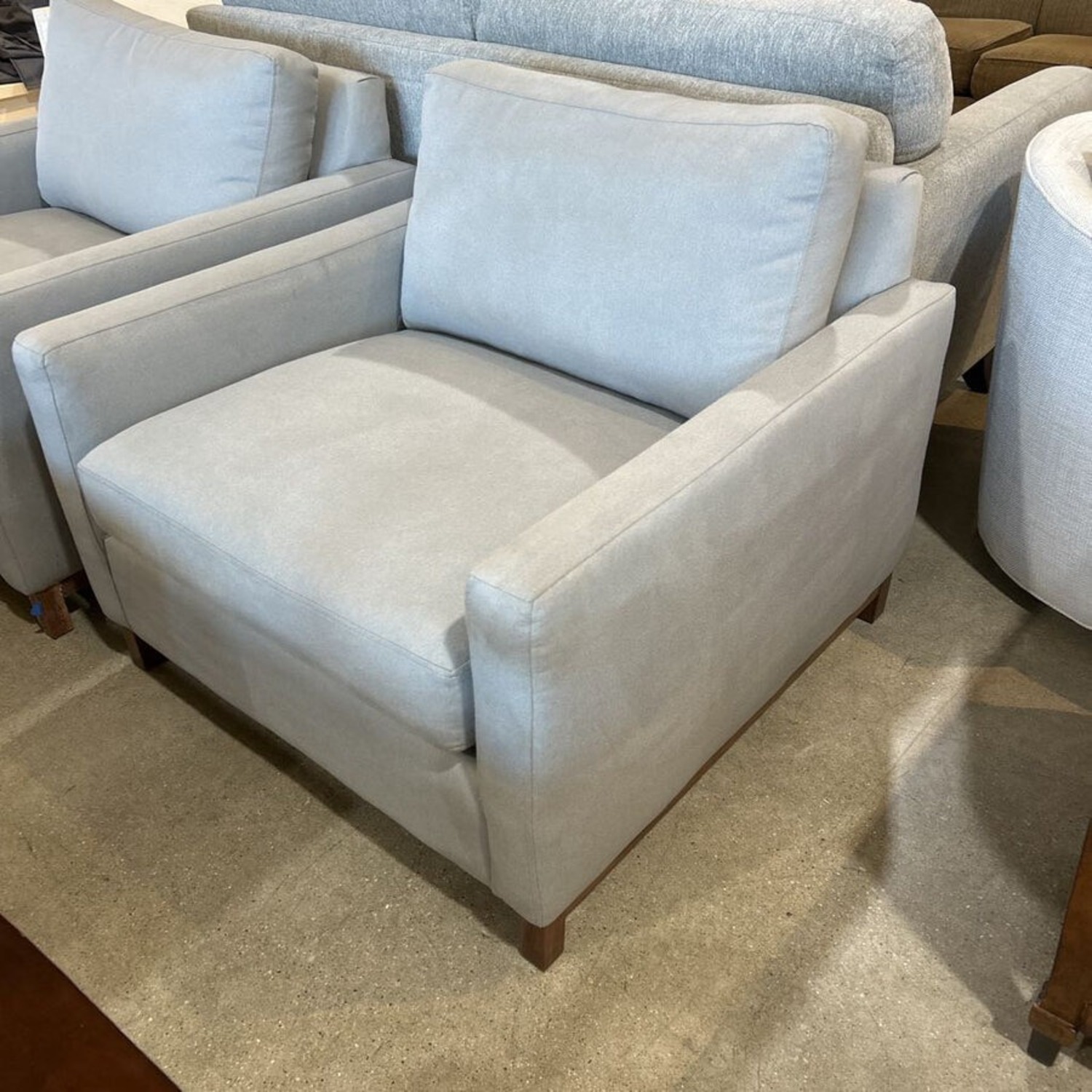 Room & Board Modern Track Arm Armchair - image-1