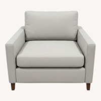 Room & Board Modern Track Arm Armchair