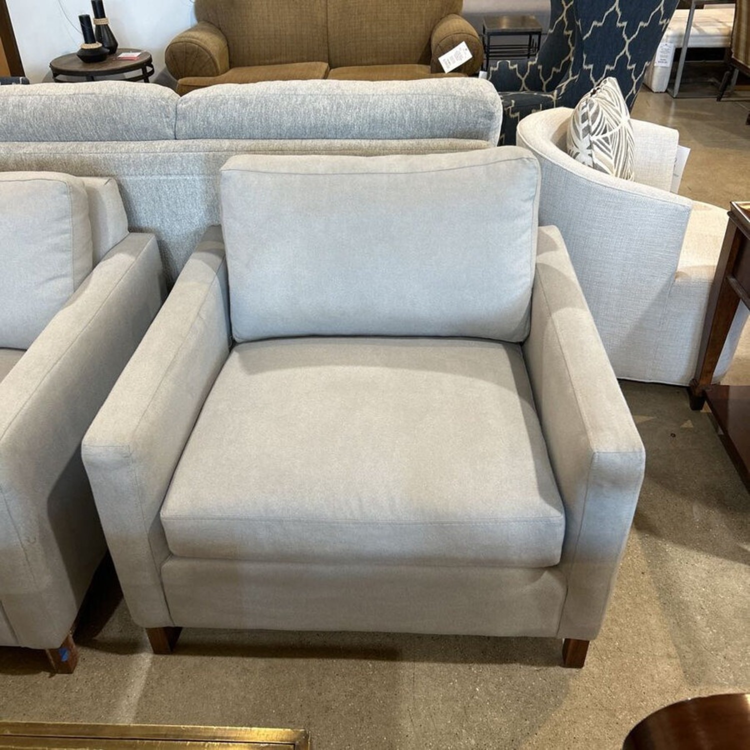 Room & Board Modern Track Arm Armchair - image-2