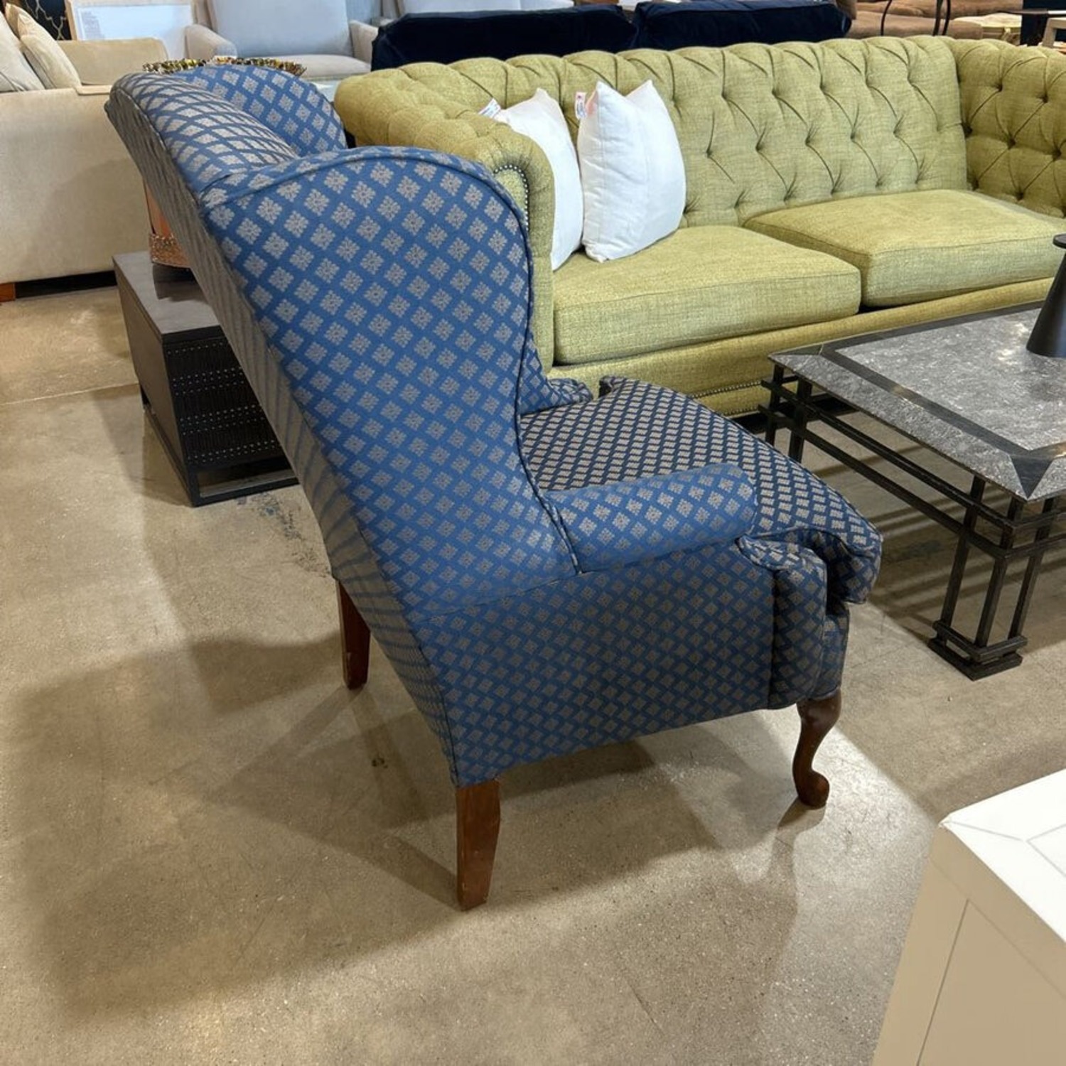 Bassett Upholstered Patterned Accent Chair - image-2