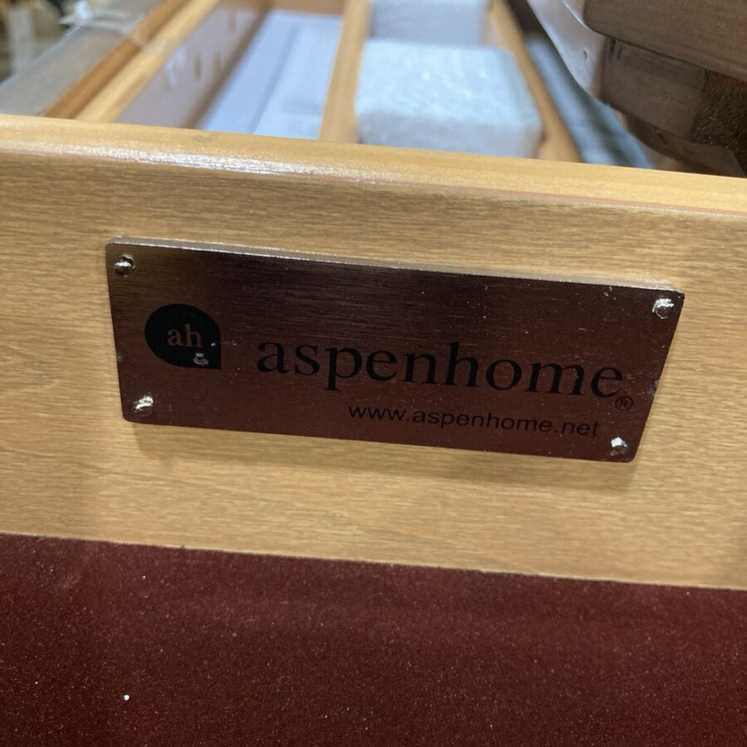 Hawthorne Carmel Brown Curved Executive Desk - image-8