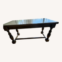 Town & Country Furniture Light Gray Wood Desk