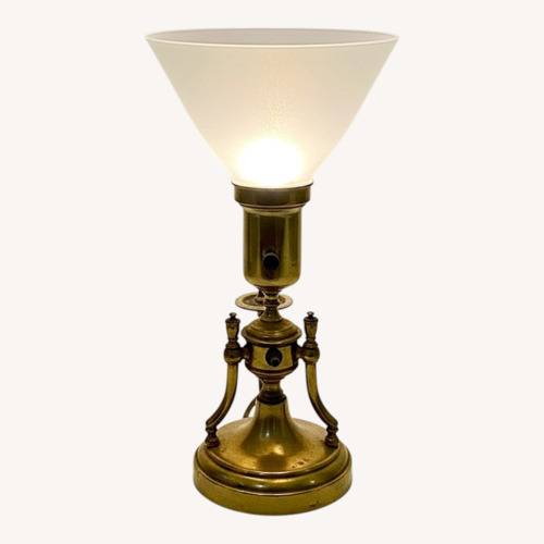 Used Antique Copper Lamp for sale on AptDeco