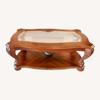 Ashley Furniture Yardsley Dark Cherry Coffee Table