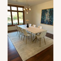 West Elm Avery Dining Table with 8 Matching Chairs 