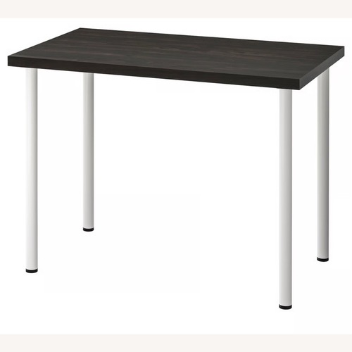 Used IKEA LINNMON / ADILS Dark Brown Desk for sale on AptDeco