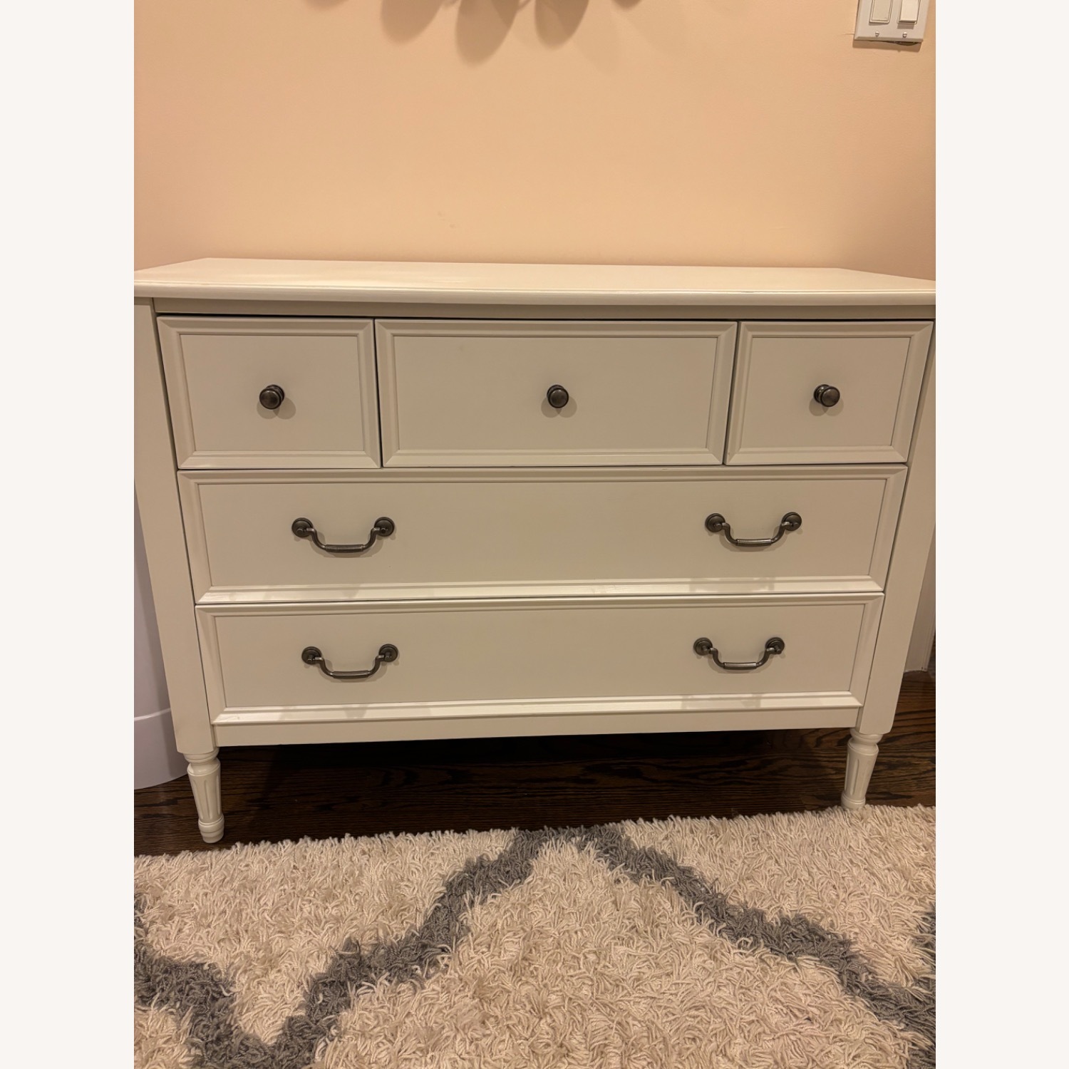 Pottery Barn Kids Blythe White Wood Dresser - image-2