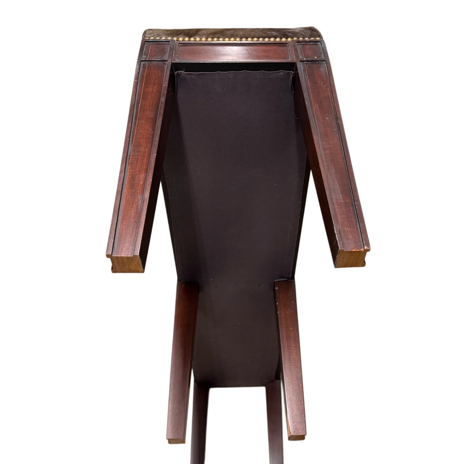 Pony Hair Upholstered Quality Bench - image-10