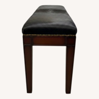 Pony Hair Upholstered Quality Bench