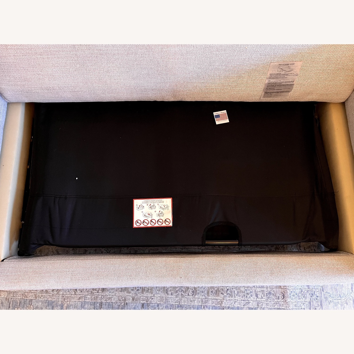 West Elm Henry 61" Sleeper Sofa - image-10
