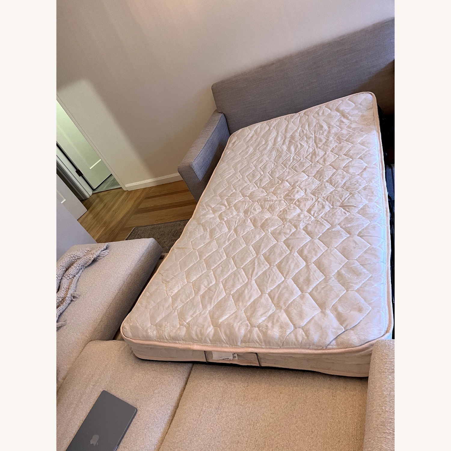 West Elm Henry 61" Sleeper Sofa - image-8