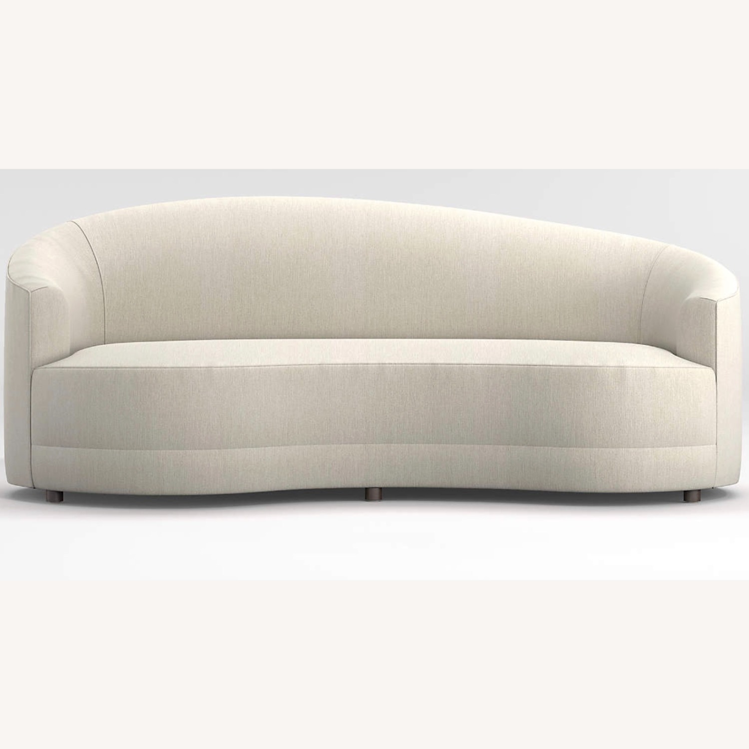 Crate & Barrel Infiniti Natural Fabric 2 Seater Sofa - image-1