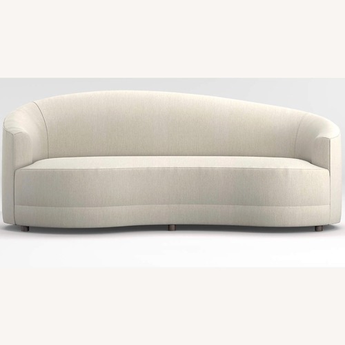 Used Crate & Barrel Infiniti Natural Fabric 2 Seater Sofa for sale on AptDeco